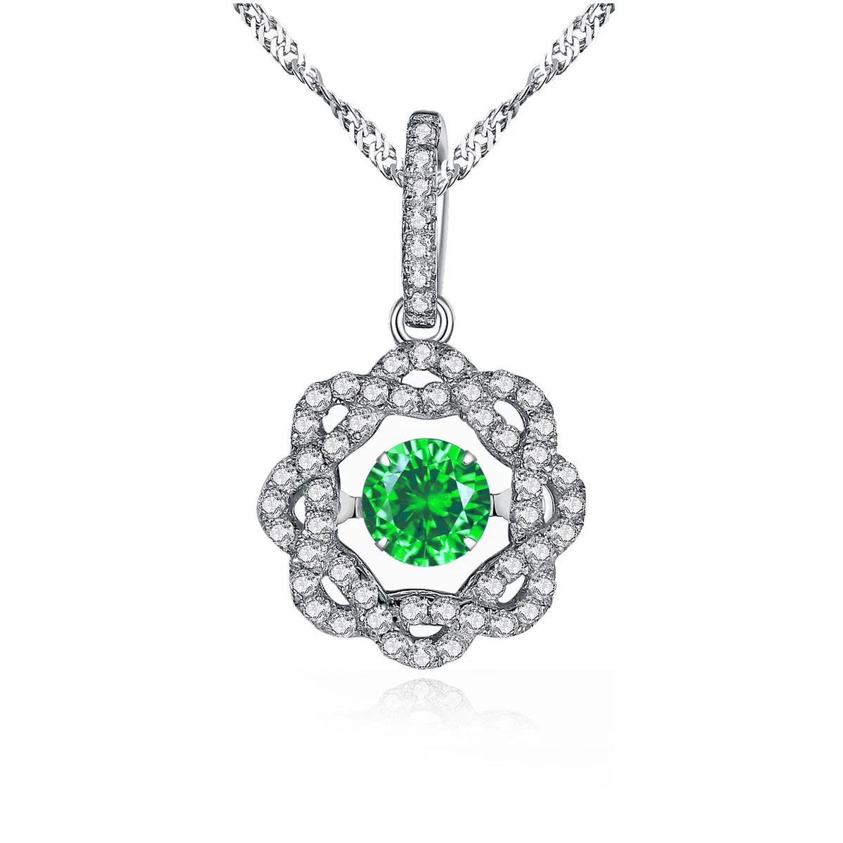 Emerald mothers clearance day necklace