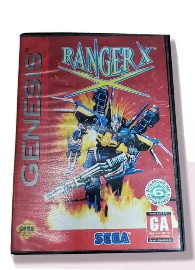 Ranger X Sega Genesis with original box! | eBay