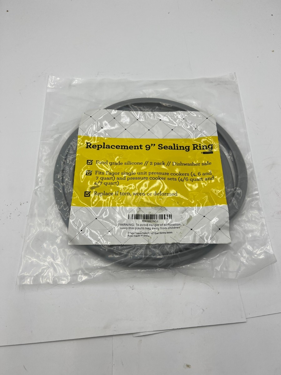 Pack of 2) Impresa Inch Pressure Cooker Replacement Gasket