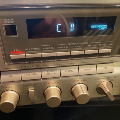 SANSUI サンスイ AU-V7500G ゴールド AVアンプ ビンテージ SANSUI サンスイ AU-V7500G ゴールド AVアンプ ビンテージ