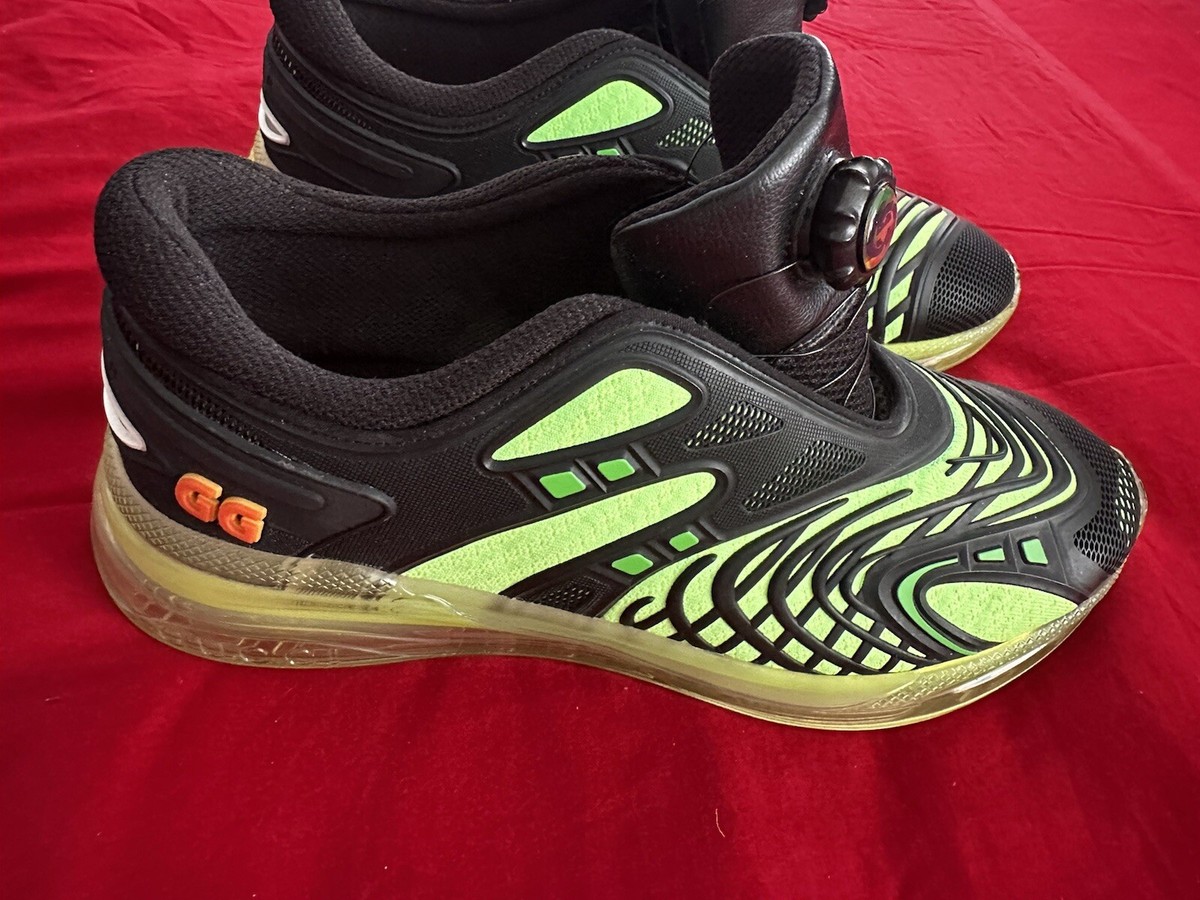 Gucci Ultrapace Black/Green Men 10 GUCCI Ultrapace R Sneakers -Black / Grey -Men main image 2