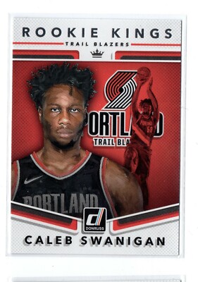 2017-18 Donruss Rookie Kings #15 - Caleb Swanigan - Portland Trail Blazers