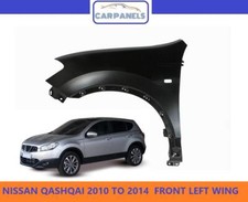 NISSAN QASHQAI FRONT WING 2010 - 2014 LEFT PASSENGERS SIDE INSURACNE APPROVED