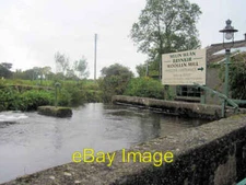 Photo 6x4 Brynkir Woollen Mill pond Golan  c2010