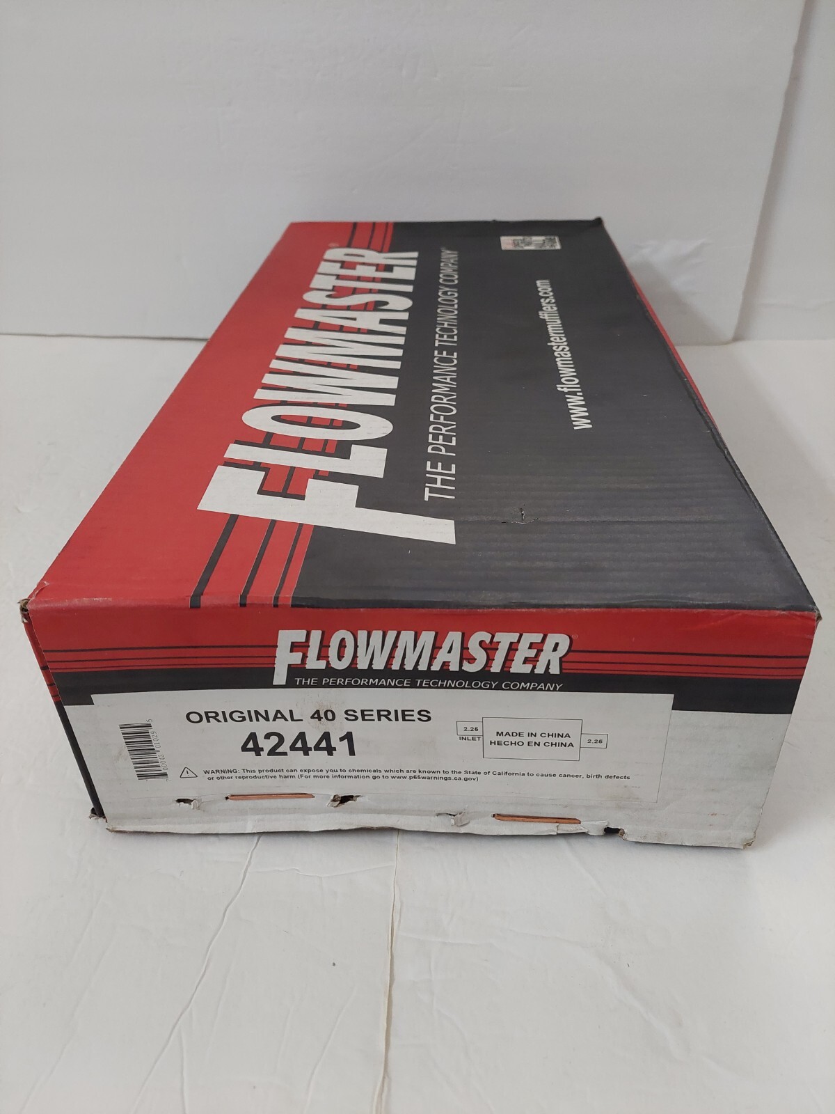 Flowmaster 42441 40 SERIES MUFFLER 2.25IN IN (O) / OUT (C): EA