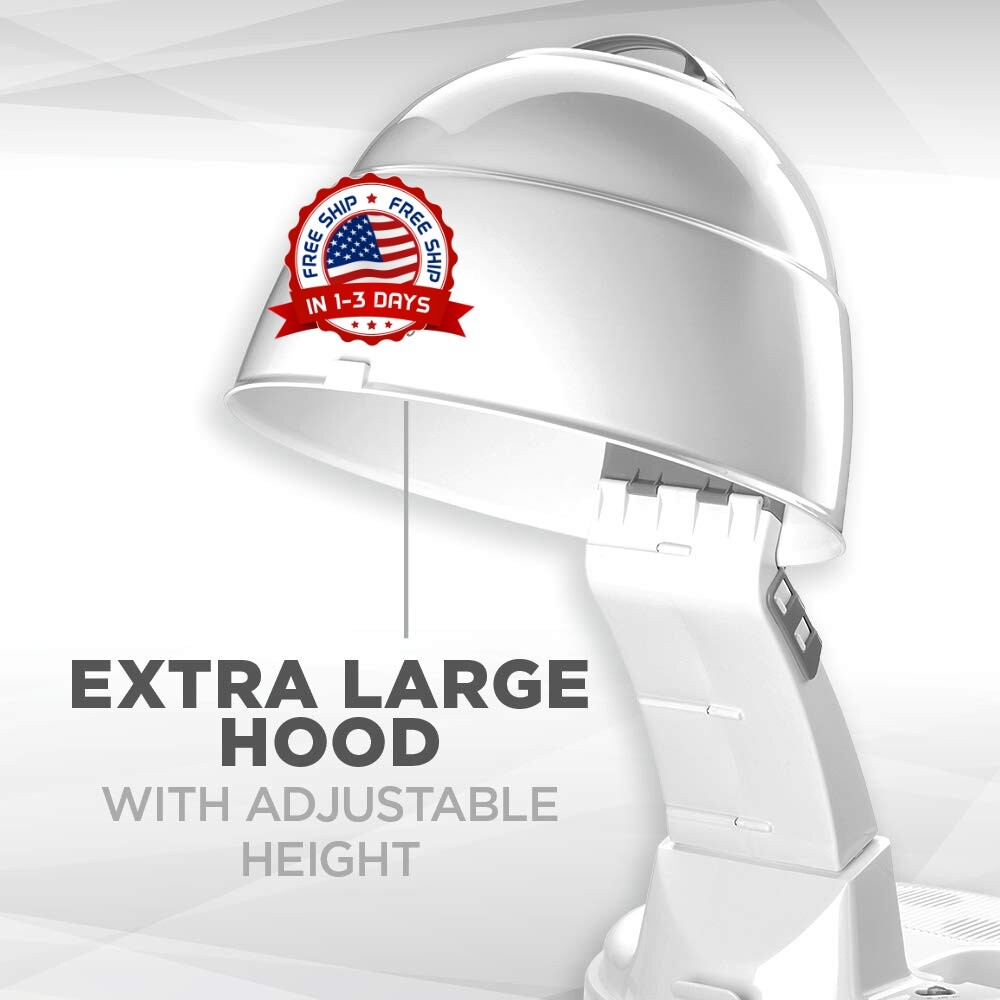 Secador De Cabello Posiciones De Calor Capucha Extra Grande