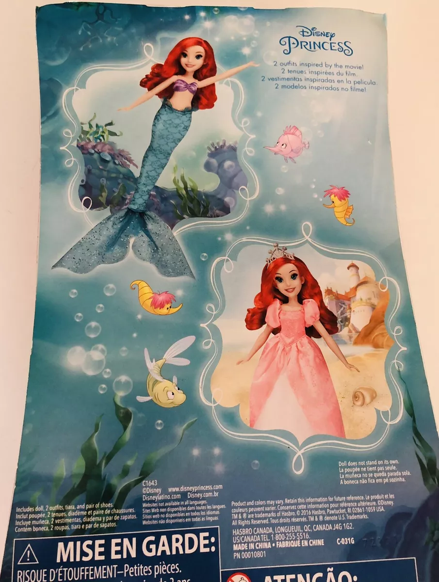 Disney Princess Above The Waves Wardrobe Ariel Doll