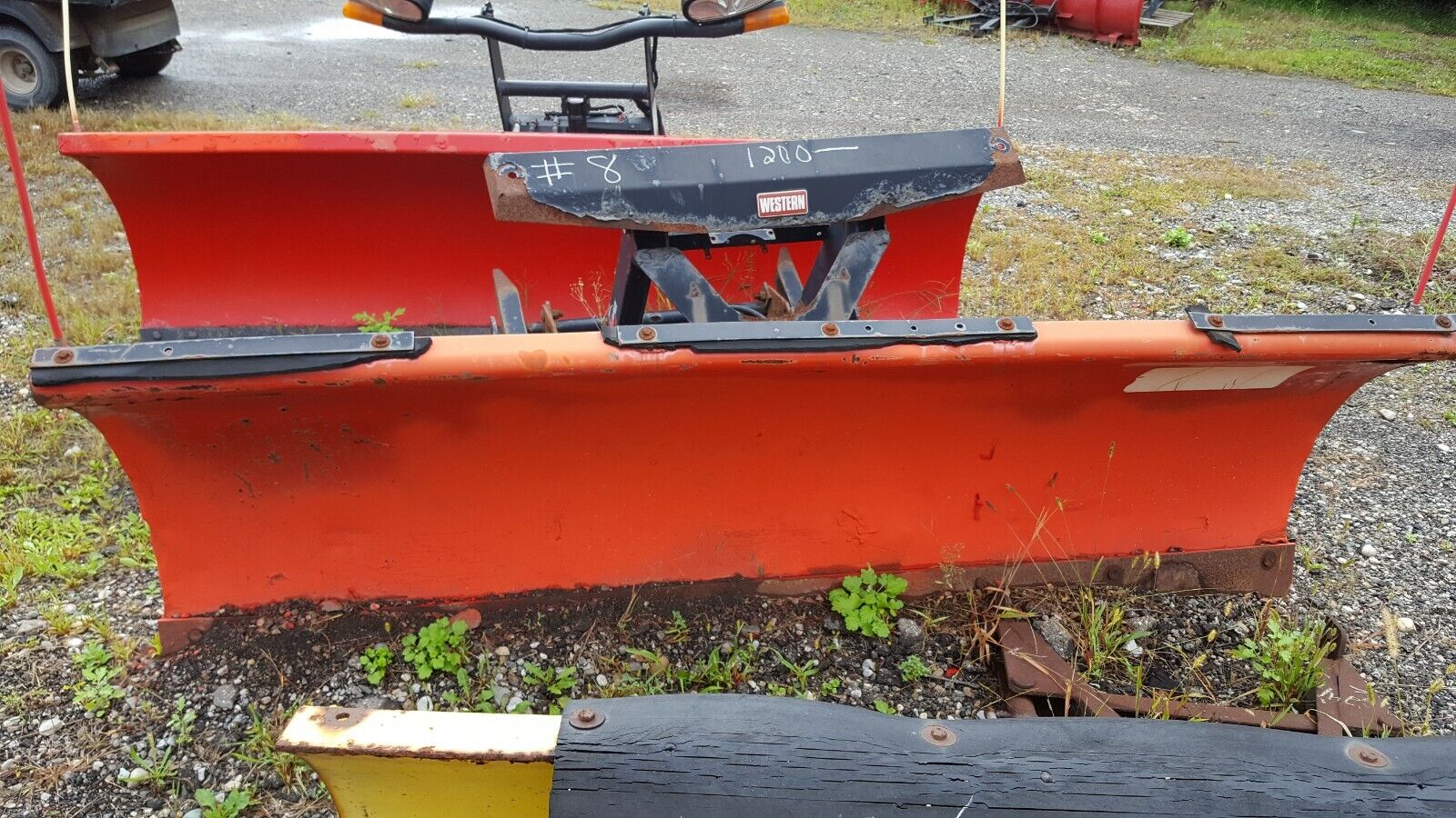 WESTERN ULTRA MOUNT 7.6 FT SNOWPLOW REPAIR OR #8 New Direct sale of manufacturer York Mall FOR PARTS