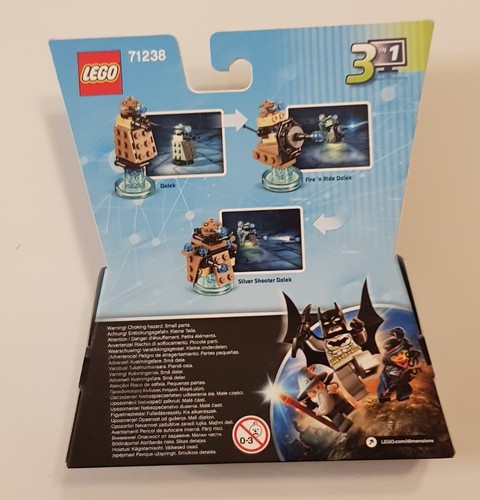 Lego Dimensions Doctor Who 71238 Fun Pack Dalek Cyberman MISB Sealed (#14) - Picture 22 of 22