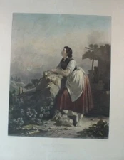 J. Köckert A. Fleischmann the dairywoman Stuttgart Hoffmannsche Verlag BuchG-2367