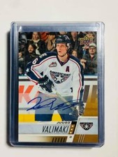  2017-18 Upper Deck CHL Autographs #35 Juuso Valimaki Auto Flames Sign