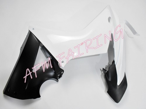 Pearl White Matte Black ABS Injection Fairing Kit Panels for CBR650F 2017-2019 - Picture 3 of 6