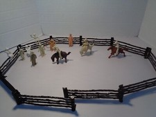 MARX VINTAGE WESTERN FIGURES SET.