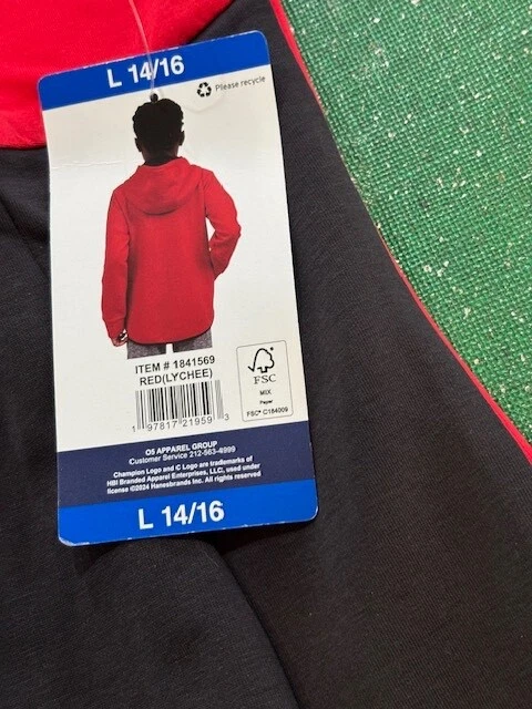 Sudadera con capucha Champion para niños nueva talla L 14/16 Foto 4 de 4