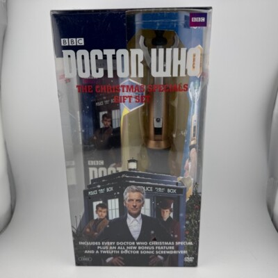 Doctor Who 4-disc DVD Gift Set Christmas Special Twelfth Sonic Screwdriver NEW