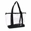 DALIX Clear PVC Shopping Tote Bag - 20x14x6 Inches, Zippered Top, Security Work Bag, Multiple Colors - View #10