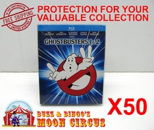 50X BLU-RAY DIGIBOOK MOVIE LARGE SIZE DG2 -CLEAR PLASTIC PROTECTIVE BOX SLEEVE