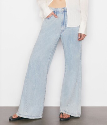 Frame jeans Le Baggy Palazzo in Aries size 32 32 lenght