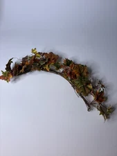Pier 1 Imports Fall Garland 24In Decor Thanksgiving Wreaths Artificial Leaves