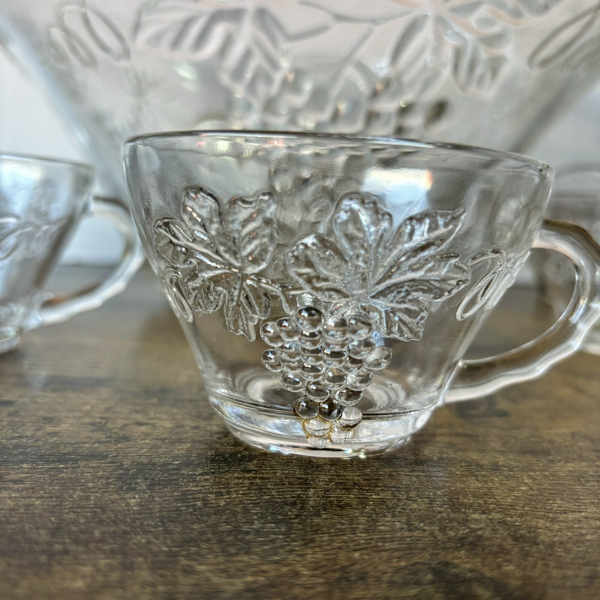 27 Piece Vintage Design Punch Set Anchorglass Anchor Hocking