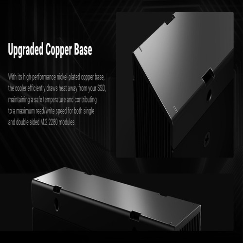 Premium Quality Durable Economical High-Performance M.2-3 SSD Cooler for PS5 JM9 - Afbeelding 3 van 8
