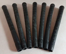 ROYAL GRIP SLOT WRAP GOLF CLUB GRIPS BLACK SET OF 7 USA - NEW OLD STOCK