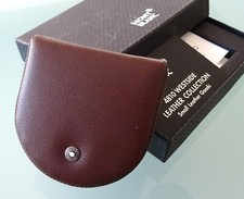 Montblanc LEATHER GOODS, schöne BRAUNE SCHÜTTELBÖRSE in BOX NEU! 4810 WESTSIDE