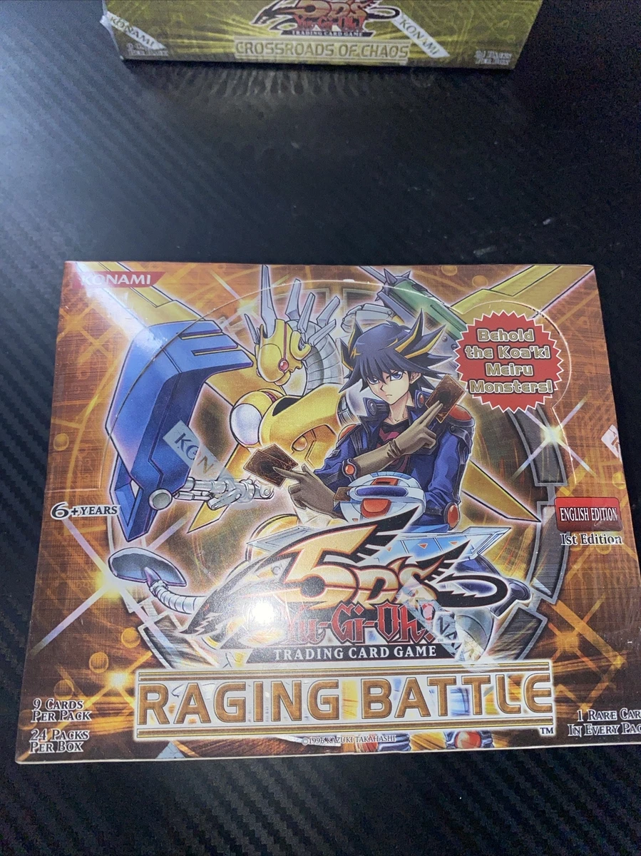 Yu-Gi-Oh! TCG Raging Battle Sealed Collectible Card Game Packs for
