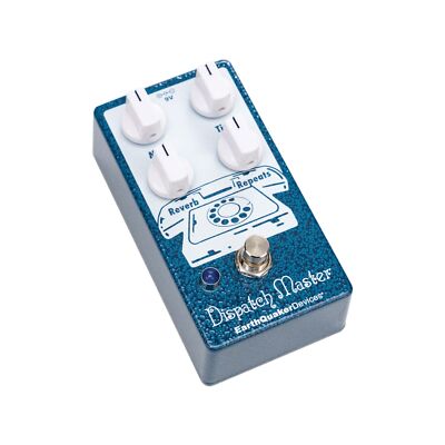 EarthQuaker Devices Dispatch Master V3 Delay and Reverb, Blue