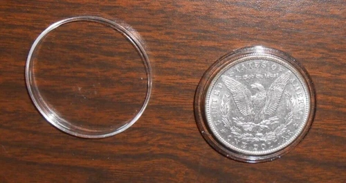 1890 MORGAN DOLLAR - AU - AIRTIGHT