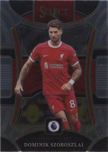 2023-24 Panini Select Premier League Dominik Szoboszlai Zebra