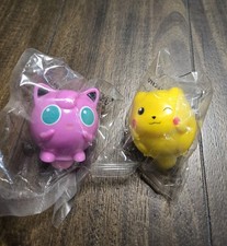 Vintage 2000 Kellogg's Pok mon Battle Tops - Jigglypuff  Pikachu Sealed 