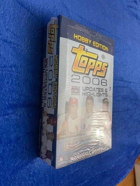 2006 TOPPS UPDATES & HIGHLIGHTS BASEBALL FACTORY SEALED HOBBY BOX 36 Packs - Image 3 of 4