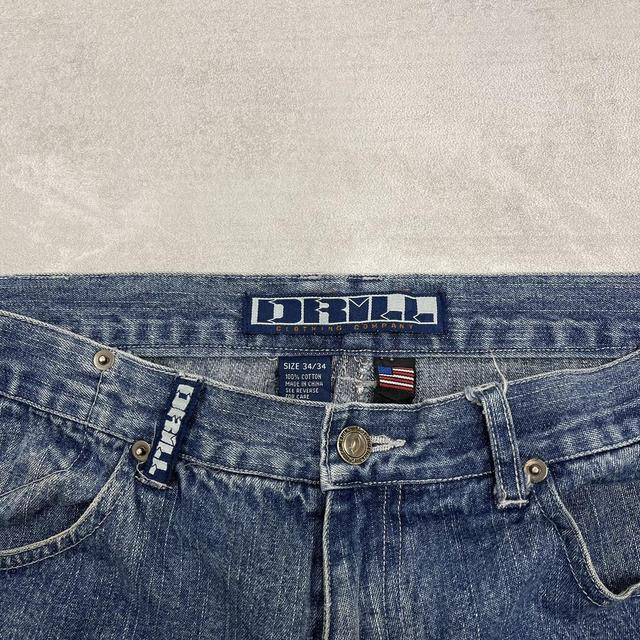 Blue baggy Drill jeans W34L34 image 7