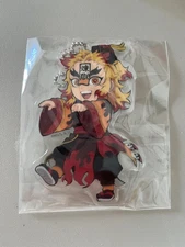 Kimetsu no Yaiba Ufotable Halloween Acrylic Keychain Strap Kyojuro Rengoku Jump