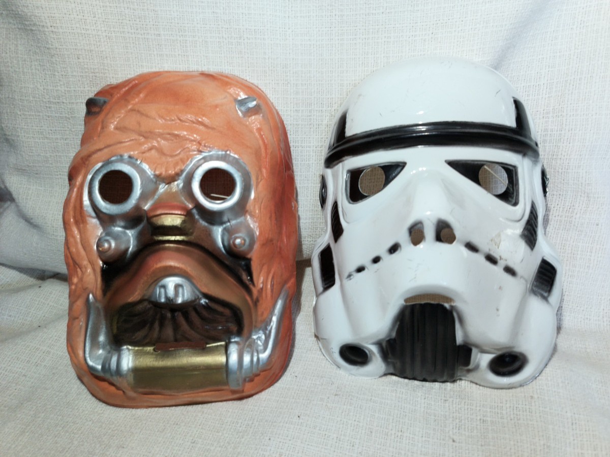 Vintage Ben Cooper STAR WARS Storm Trooper Tuskan Raider Halloween