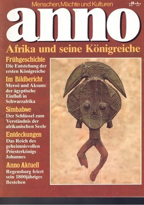 anno - Afrika und seine Königreiche. Nr. 69-72