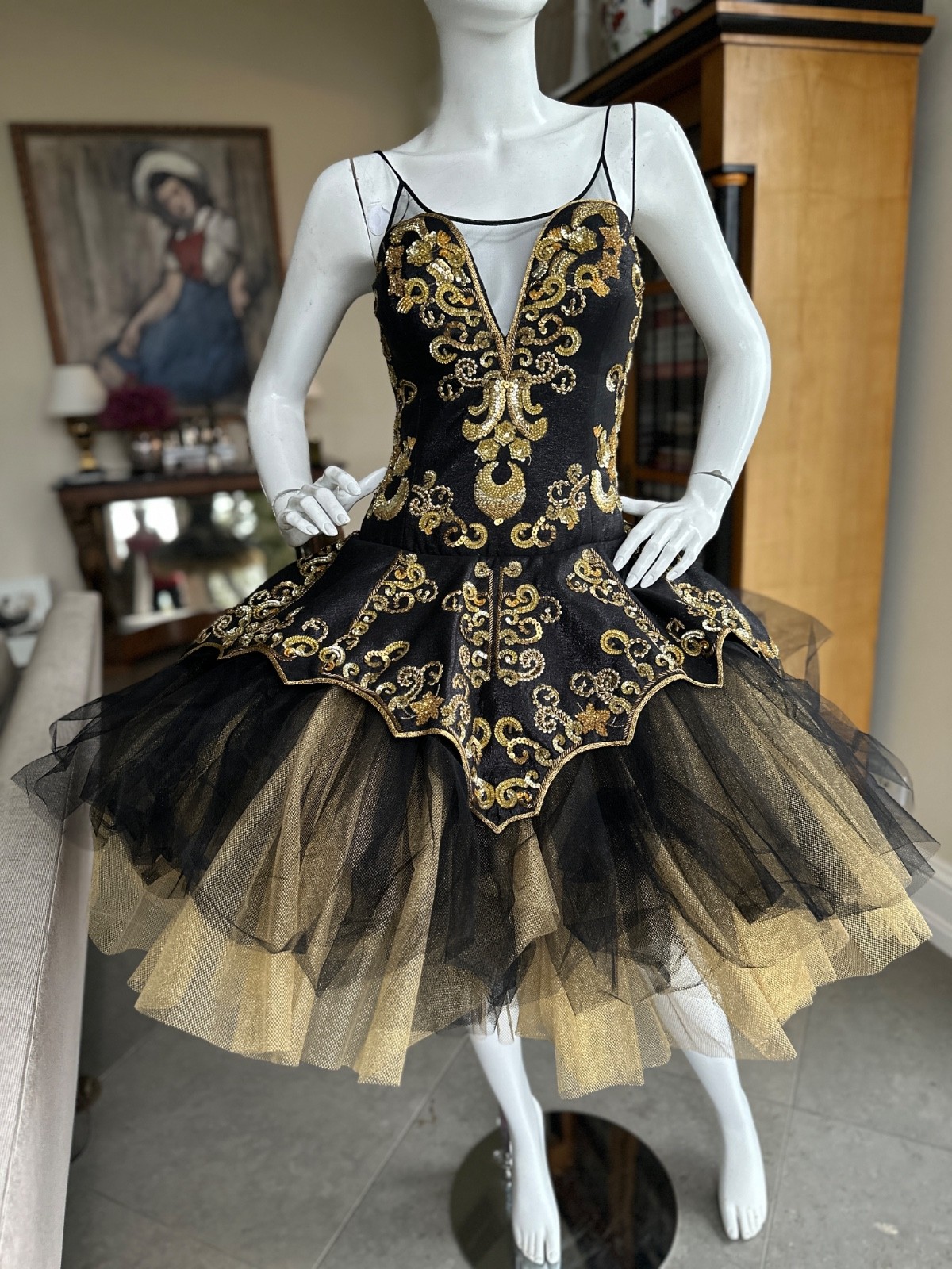 Moschino Couture by Jeremy Scott "Biker Ballerina" Tutu Dress from Spring 2018 image 5