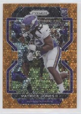 2021 Panini Prizm Rookie Orange Disco Prizm Patrick Jones II #437 0c6