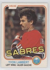 1981-82 O-Pee-Chee Yvon Lambert #185 0f8