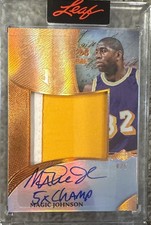 2026 Leaf Magnificence Magic Johnson Patch Auto 45