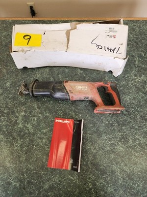 Hilti WSR 22-A 22 Volt Cordless Reciprocating Saw - NO BATTERY