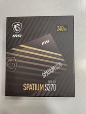 MSI SSD Spatium S270 240GB 2,5" SATA - FINO A 500 MB/S IN LETTURA - NUOVO