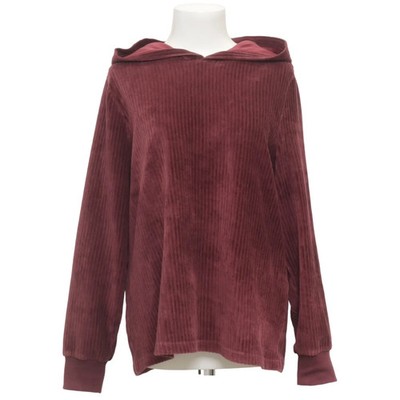Multiblu, Kapuzenpullover, Größe: 40, Rot, Baumwolle/Elasthan/Polyester #aLG