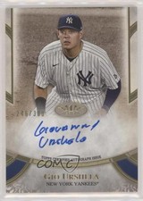2021 Topps Tier One Prime Performers 246/300 Gio Urshela #PPA-GUR Auto 5w7