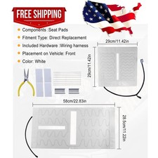 Seat Heater Element Pad Kit Lh Rh For 2003-06 Chevy Silverado Tahoe Suburban