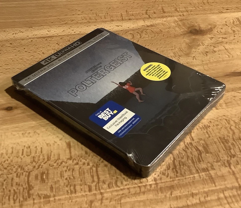 POLTERGEIST (4K UHD, Blu Ray) STEELBOOK Best Buy Limited Edition Tobe Hooper - Image 3 of 3