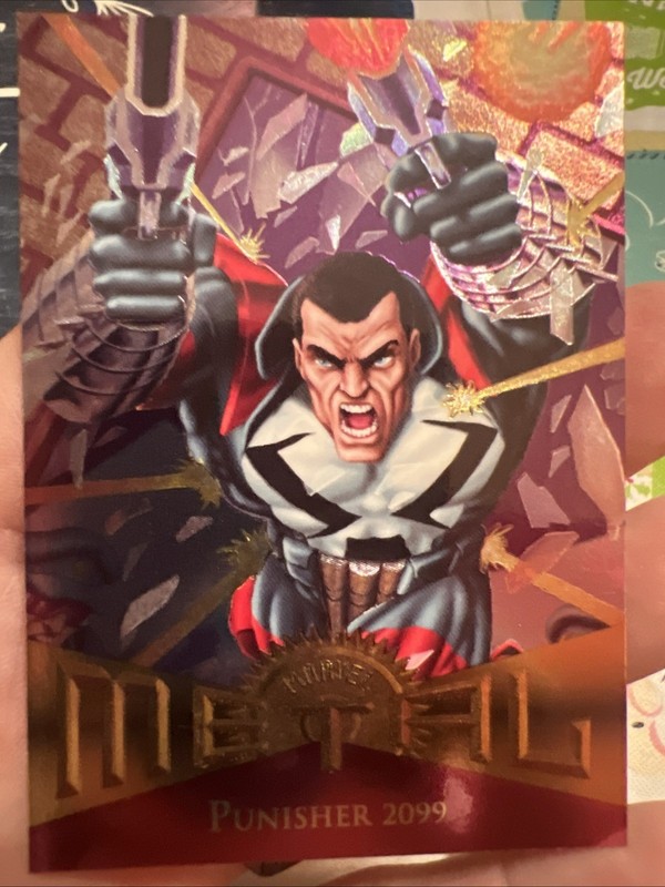 1995 Fleer Marvel Metal Punisher 2099 #50