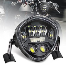 7-Inch LED Motorcycle Headlight Assembly LED Motorcycle Headlight - Demon Eye