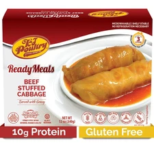 Ready Meals - Beef Cabbage Rolls, MRE Meat Meals Ready to Eat, Gluten (1 Pack...